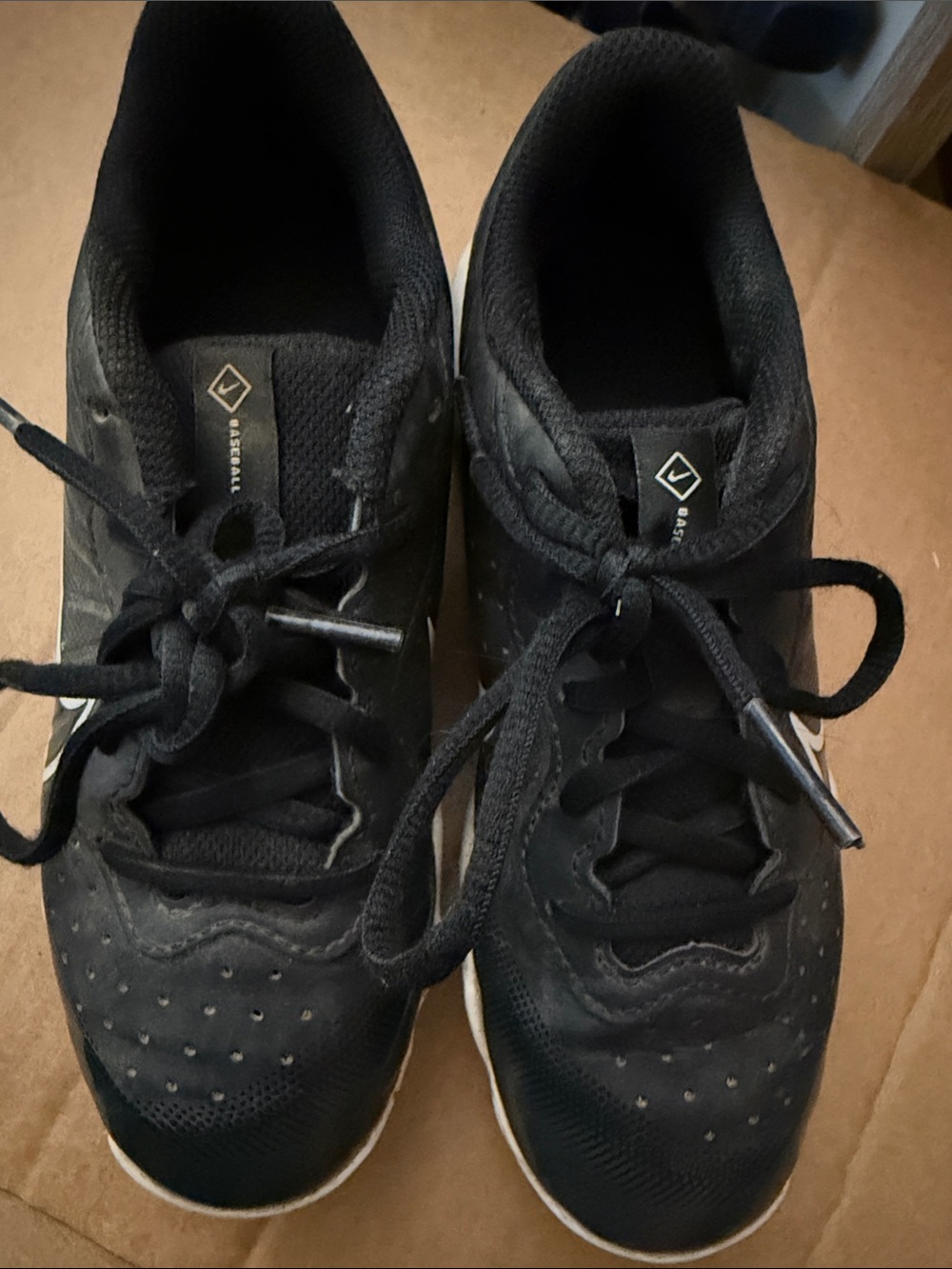 Black Athletic Sneakers with White Soles